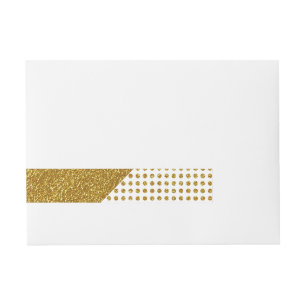 Bande Pour Adresse Copie blanche de photo de parties scintillantes de