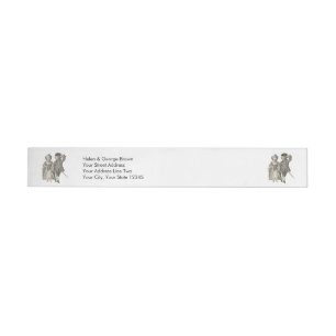 Bande Pour Adresse Couples romantiques de Marie Antoinette Louis XVI