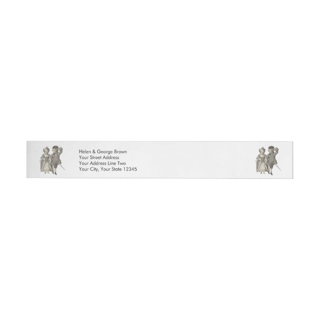 Bande Pour Adresse Couples romantiques de Marie Antoinette Louis XVI (Individual)