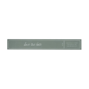 Bande Pour Adresse De Retour Adresse de retour de luxe Label-Mariage, Personnel