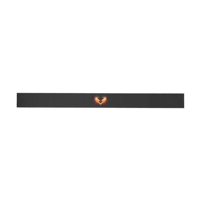 Bande Pour Adresse De Retour Angel Fire Heart with Wings (Individual)