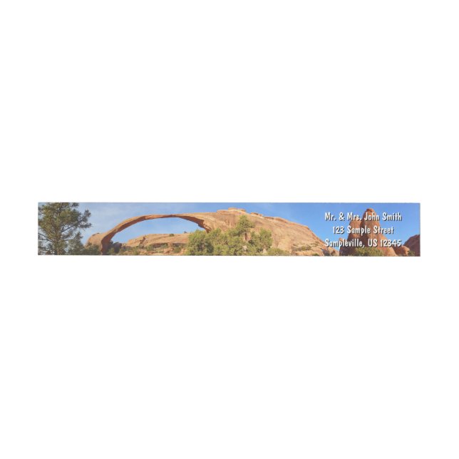 Bande Pour Adresse De Retour Arc paysager au Parc national des Arches (Individuel)