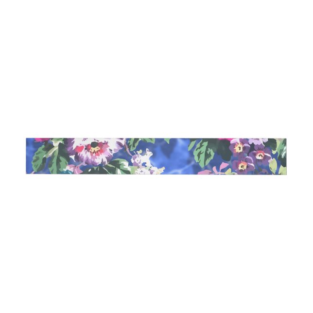 Bande Pour Adresse De Retour Bouquets avec roses (Individuel)