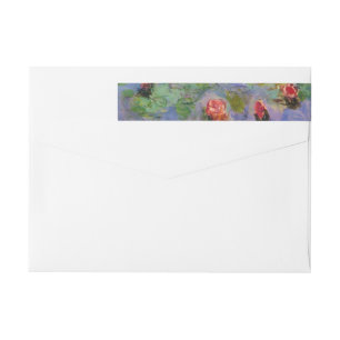 Bande Pour Adresse De Retour Claude Monet's Water Lilies