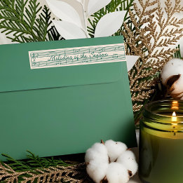 Bande Pour Adresse De Retour Élégant Fa La Christmas Carol Partition Vintage Mu