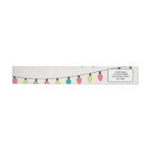 Ficelle de Noël de motif de lumières