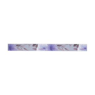 Bande Pour Adresse De Retour Fleurs aquarelles 27