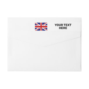 Bande Pour Adresse De Retour Indicateur Union Jack britannique adresse de retou