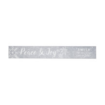 Peace & Joy Silver Parties scintillant Fête Noël T