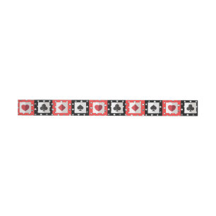 Bande Pour Adresse De Retour Pique Diamants Clubs Coeurs Jouer Cartes