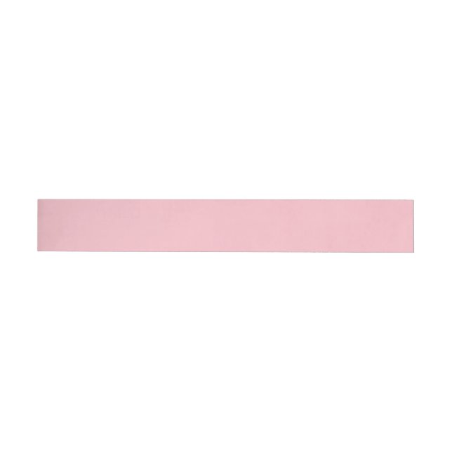 Bande Pour Adresse De Retour rose couleur (Individuel)