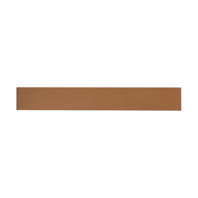 Bande Pour Adresse De Retour selle couleur brun (Individuel)