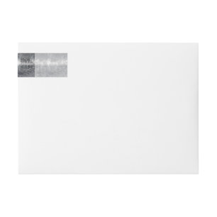 Bande Pour Adresse De Retour Symbole Virgo Zodiac Grunge Style Distressed