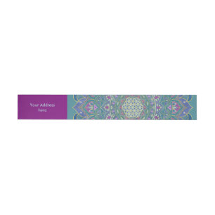 Bande Pour Adresse Fleur De Vie - Mandala India Style 1