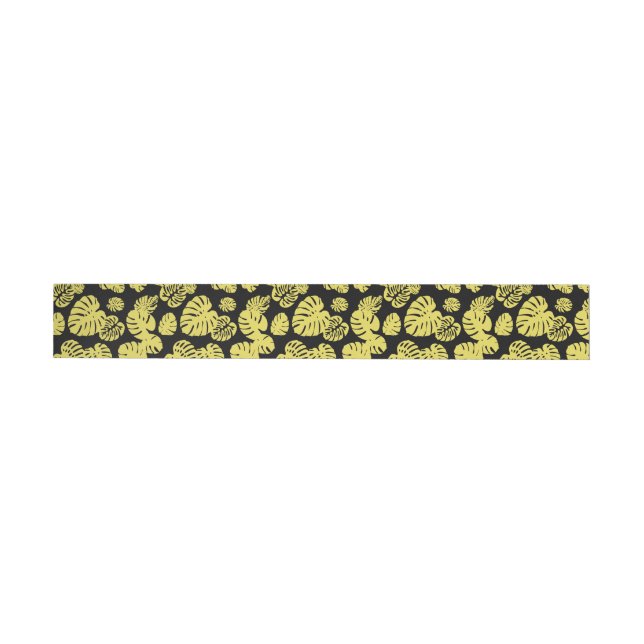 Bande Pour Adresse Multicolor Feuilles tropicaux 7 (Individual)