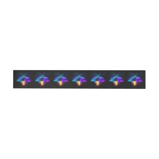 Bande Pour Adresse Neon Firefly sur noir (Individual)