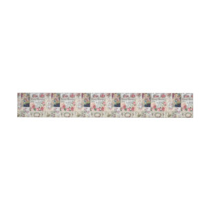 Bande Pour Adresse Shabby collage chic, campagne victorienne, découpa