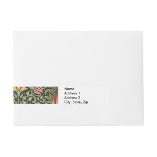 Bande Pour Adresse William Morris Persian Floral Antique