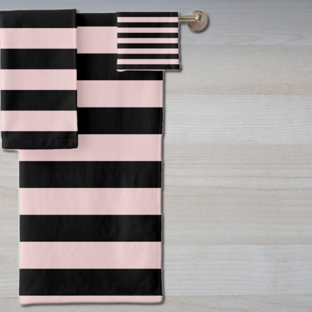 Bande rose noire et noire (Créateur téléchargé)
