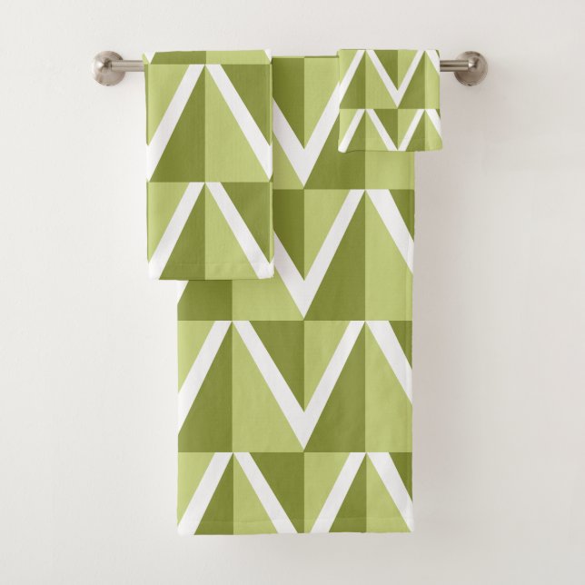 Bande verte Chevron (En situation)