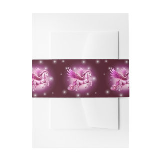 Bandeau De Faire-part Anniversaire Pink Pegasus Design Imaginaire