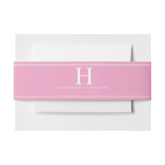 Bandeau De Faire-part Aquarelle Floral Garden Party Crest