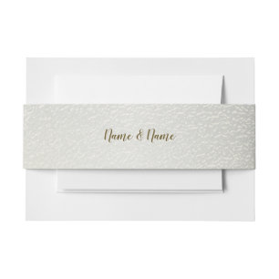 Bandeau De Faire-part Aquarelle Or Eucalyptus Foliage Mariage brillant