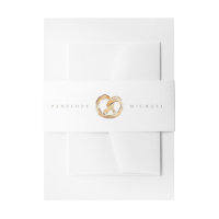 Aquarelle Soft Pretzel Mariage de coeur