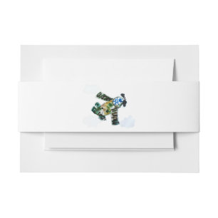 Bandeau De Faire-part Army Jet "Art by Kids"
