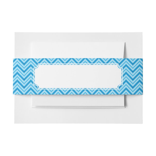 Bandeau De Faire-part Arrière - plan de motif de Chevron (Devant Example)