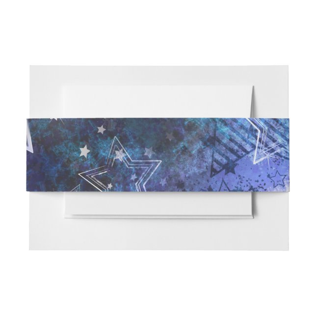 Bandeau De Faire-part Arrière - plan spatial avec étoiles (Devant Example)