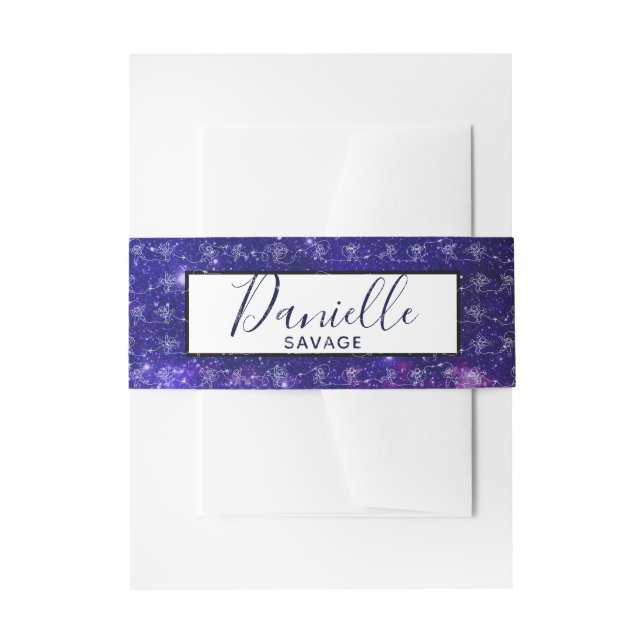 Bandeau De Faire-part Astronaut (Devant example)