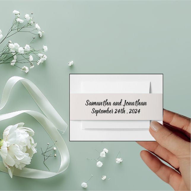 Bandeau De Faire-part Bague BOHO de fleurs et branches (Créateur téléchargé)