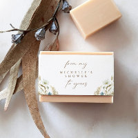 Bande de Étiquette de ceinture de savon rustique B