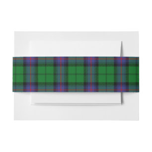 Bandeau De Faire-part Bande de Tartan Belly d'Armstrong
