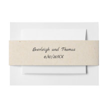 Bande de vélins en carton beige rustique Faux Kraf