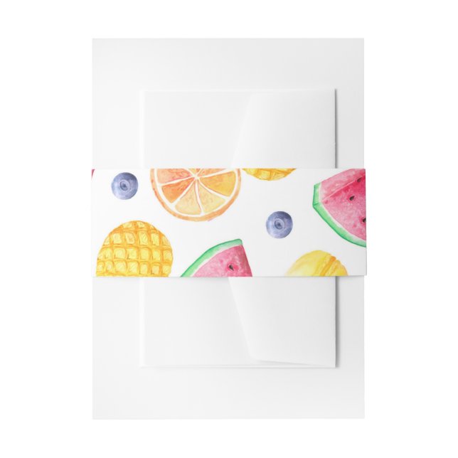 Bandeau De Faire-part Bande de ventre de Twotti Fruitti (Devant example)