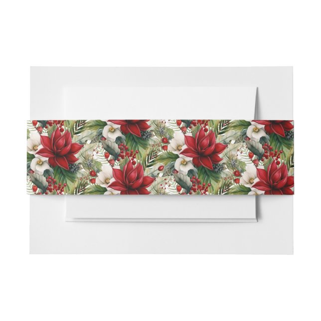 Bandeau De Faire-part Bande de ventre d'invitation personnalisée (Devant Example)