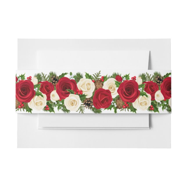 Bandeau De Faire-part Bande de ventre d'invitation personnalisée (Devant Example)