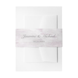 Bandeau De Faire-part bande de ventre mariage pastel rustique
