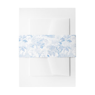 Bandeau De Faire-part Bande faire-part de mariage en porcelaine bleu cla