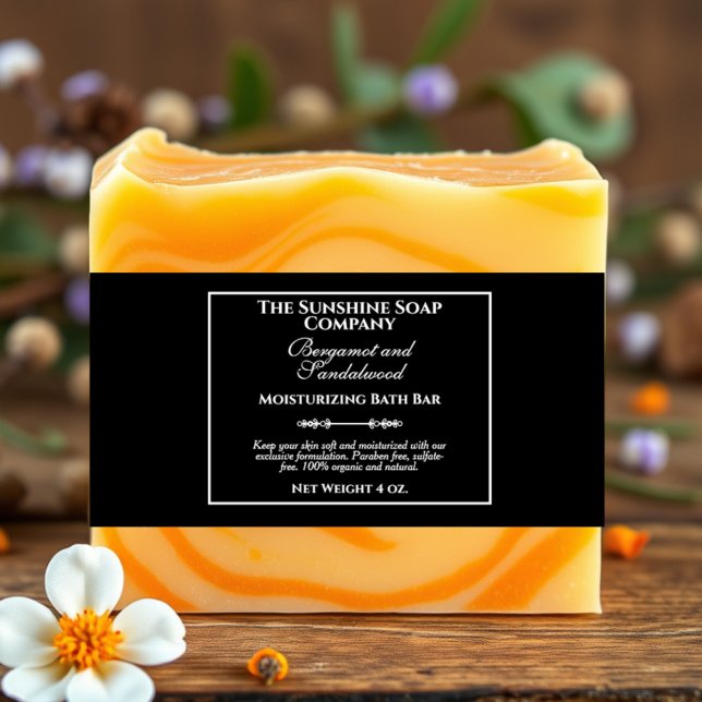Bandeau De Faire-part Bande vintage Black Soap Belly (Créateur téléchargé)