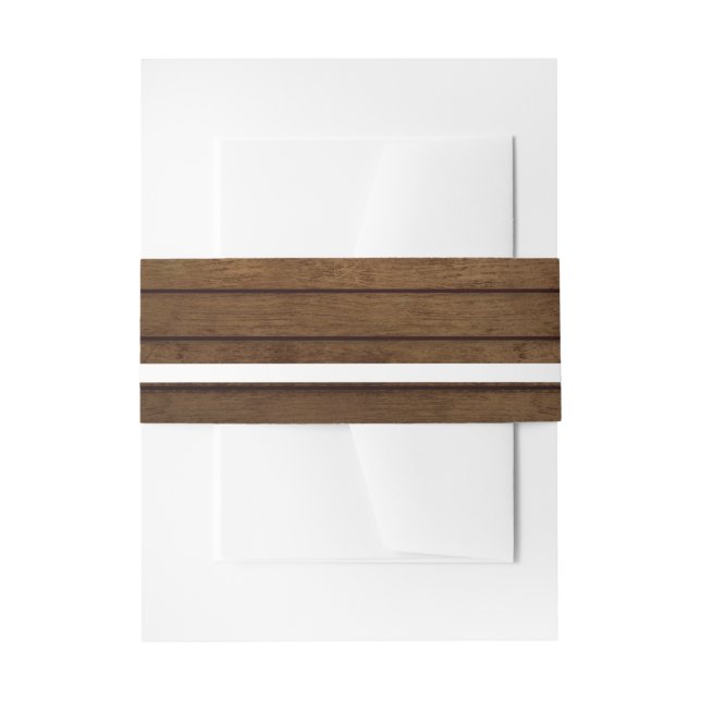 Bandeau De Faire-part Barn Wood (Devant example)