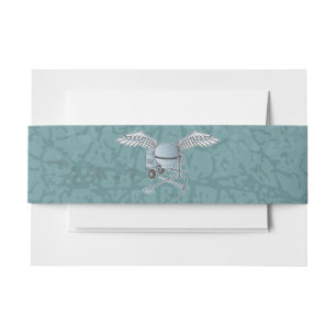 Bandeau De Faire-part Béton bleu-gris