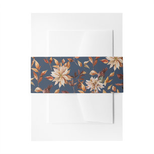 Bandeau De Faire-part Bleu bleu marine