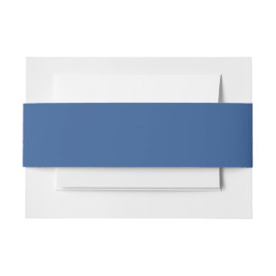 Bandeau De Faire-part Bleu ébloui (couleur solide)