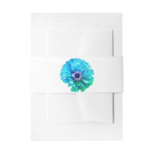 Bandeau De Faire-part Bleu turquoise