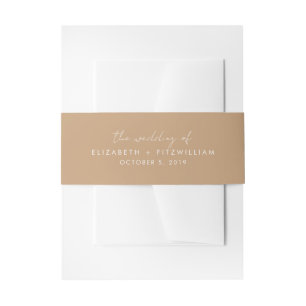 Bandeau De Faire-part Boho Abstrait   Doux Couples Mariage De