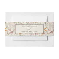 Boho Fleur sauvage Beige Garden Mariage