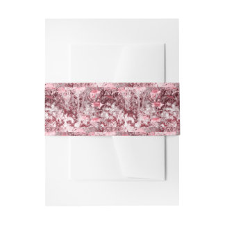 Bandeau De Faire-part Champ de fleurs sauvages Impressionnisme-Mauve